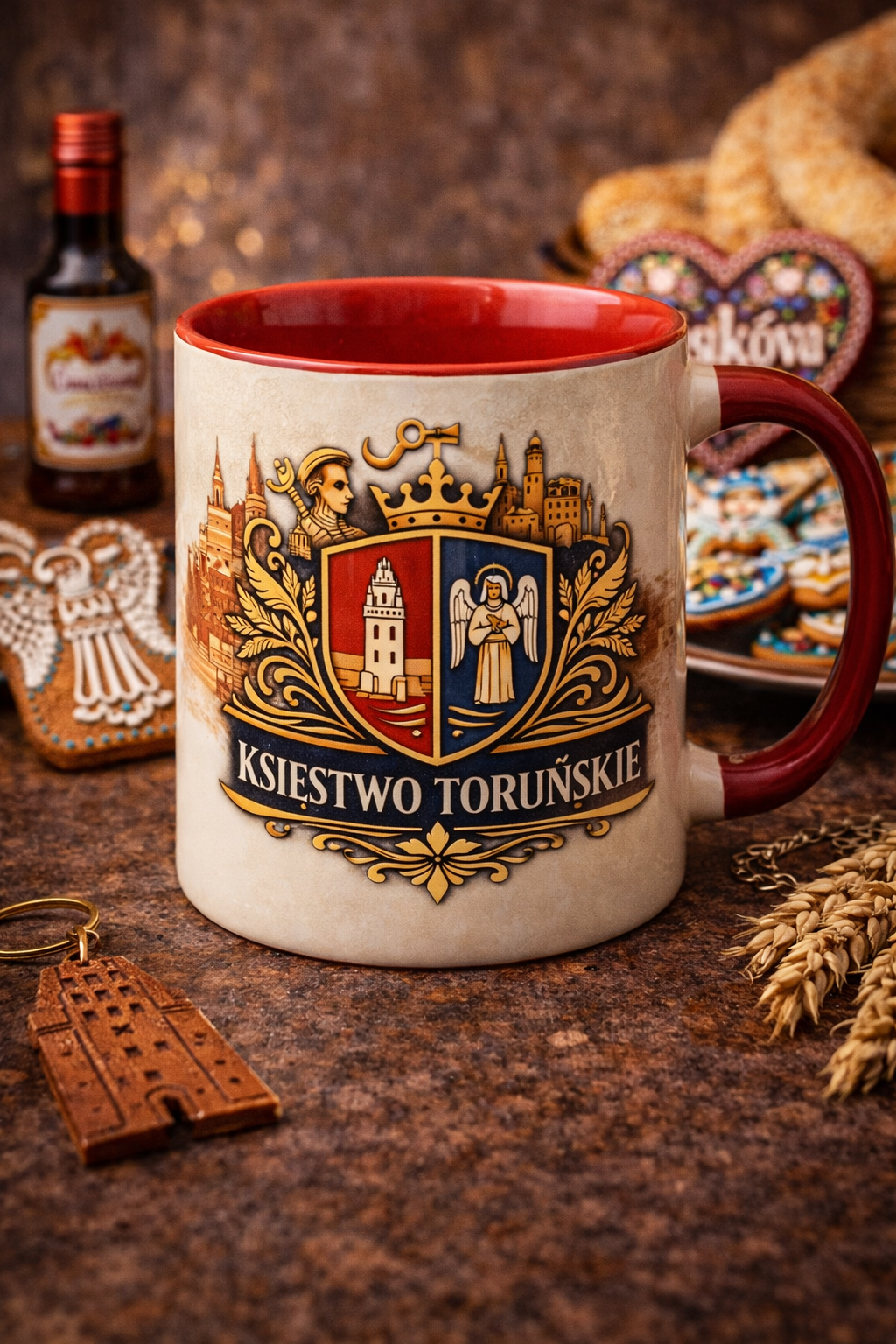 Kubek pod marką Księstwo Toruńskie