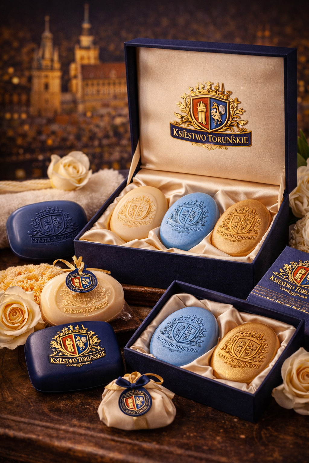 Mydło pod marką Księstwo Toruńskie